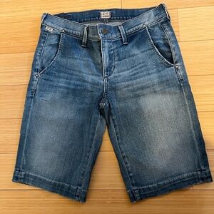 Citizens of Humanity denim shorts, size 26. 98% cotton, 2% poly. Made in US.